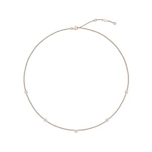 Cascade 5-Stone Necklace .50ctw approx.