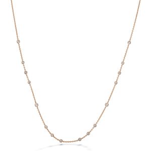 Cascade 16-Stone Necklace .75ctw approx.