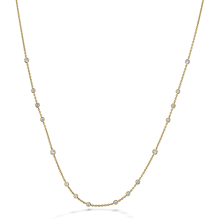 Cascade 16-Stone Necklace .75ctw approx.