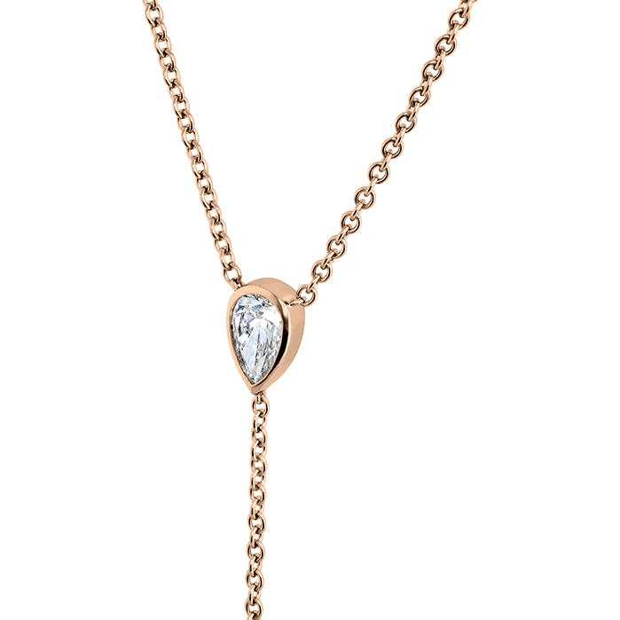 Cascade Pear Shape Lariat .50ctw approx.