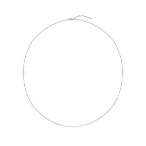 Cascade Oval & Round Accent Diamond Necklace 1.95ctw approx.
