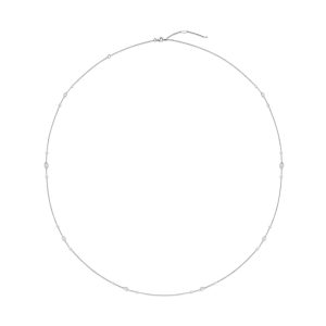Cascade Marquise & Round Accent Diamond Necklace 1.90ctw app