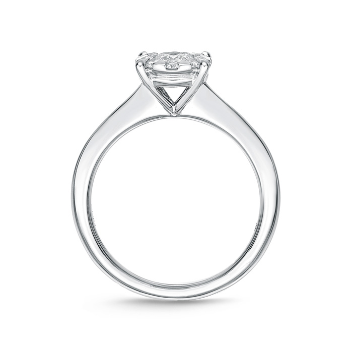 Bouquet Solitaire Engagement Ring .32ctw approx. (.20 center