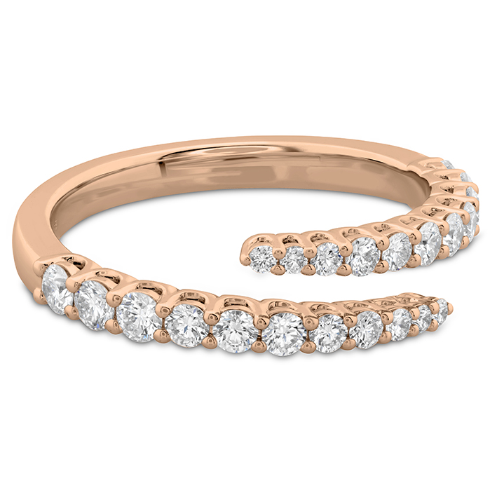 Identity Diamond Right Hand Ring .54-.62ctw approx.