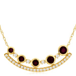 RUBY & DIAMOND NECKLACE
