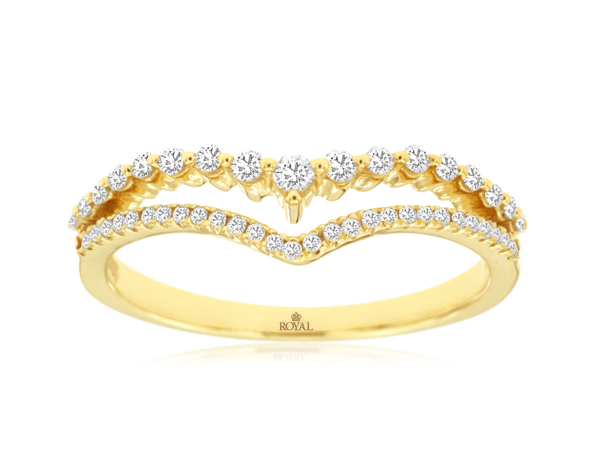 DIAMOND CONTOUR RING