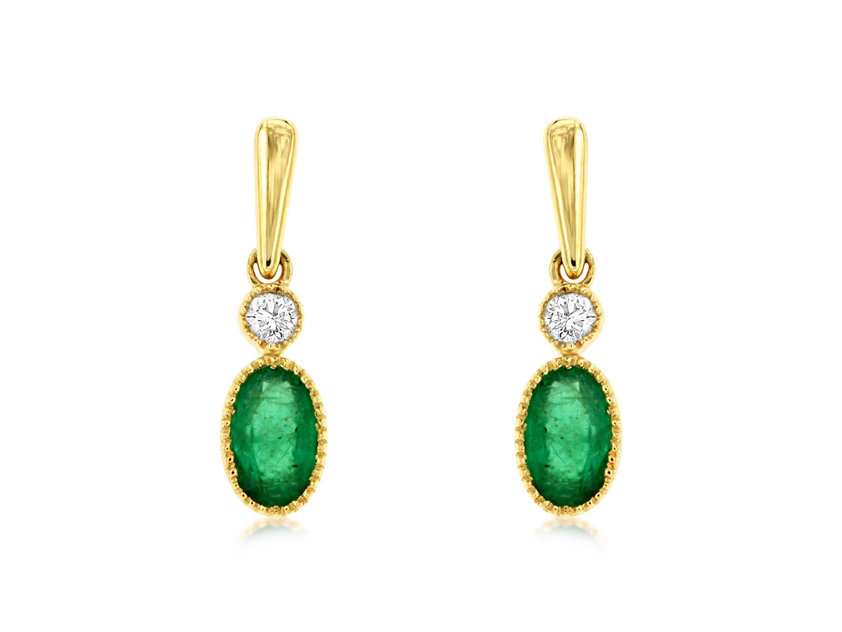 EMERALD & DIAMOND RING