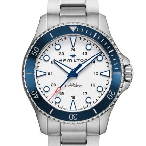 Khaki Navy Scuba White 43mm
