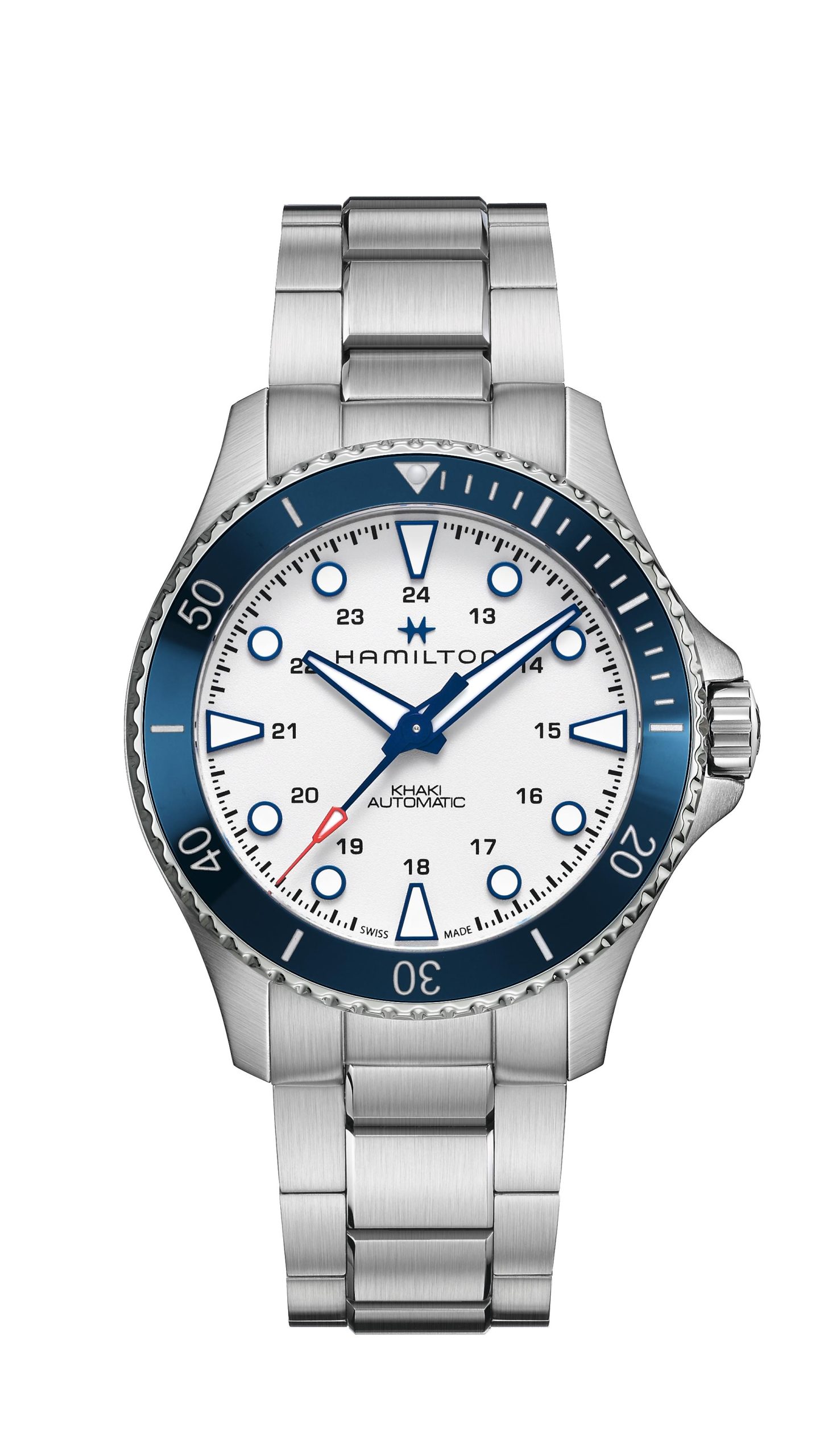 Khaki Navy Scuba White 43mm