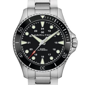 Khaki Navy Scuba Black 43mm