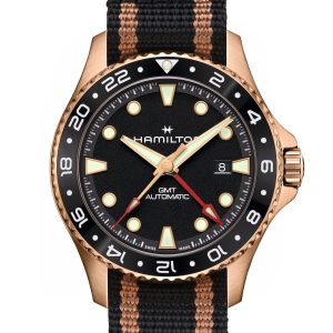 Khaki Navy Scuba GMT Bronze Auto 43mm
