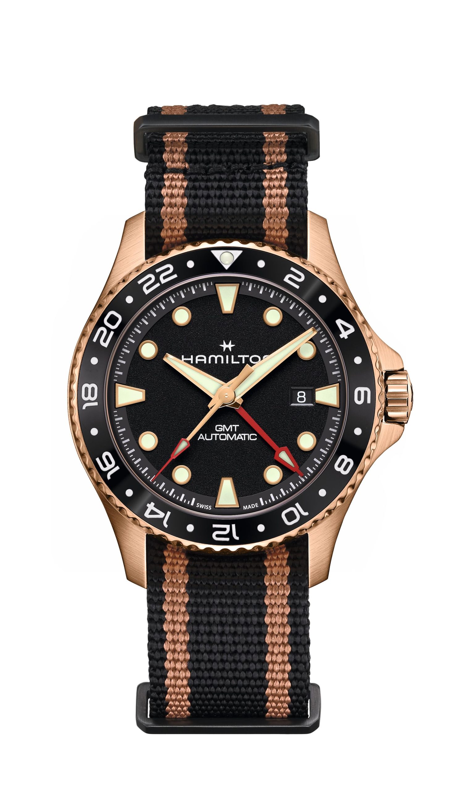 Khaki Navy Scuba GMT Bronze Auto 43mm
