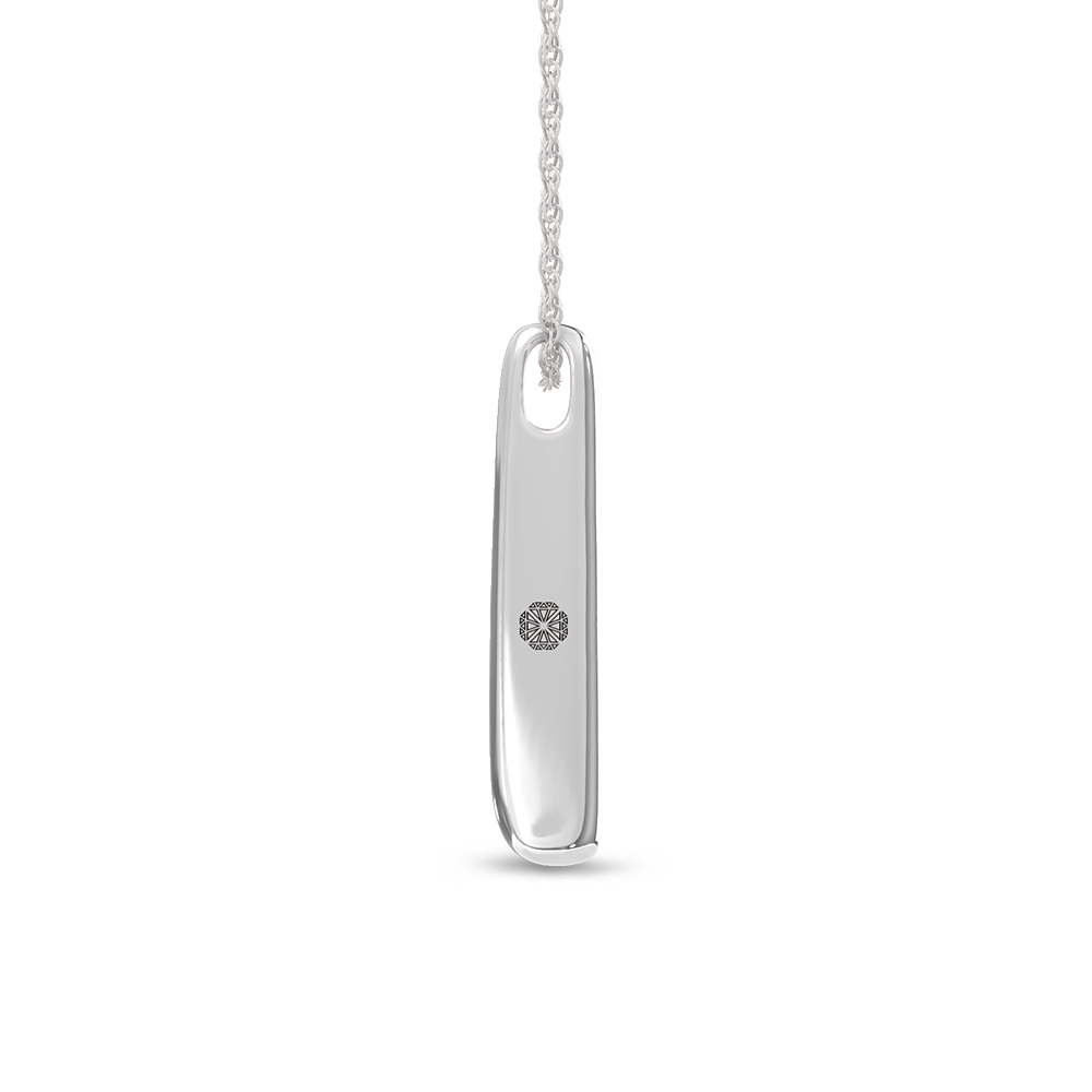 14K White Gold Lab Grown Diamond 1 Ct.Tw. Fashion Pendant (Without Chain)