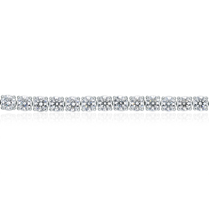 Classic 4-Prong Line Bracelet 10.50ctw approx.