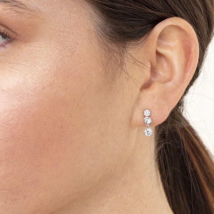 Juliet Drop Earrings 1.50ctw approx.