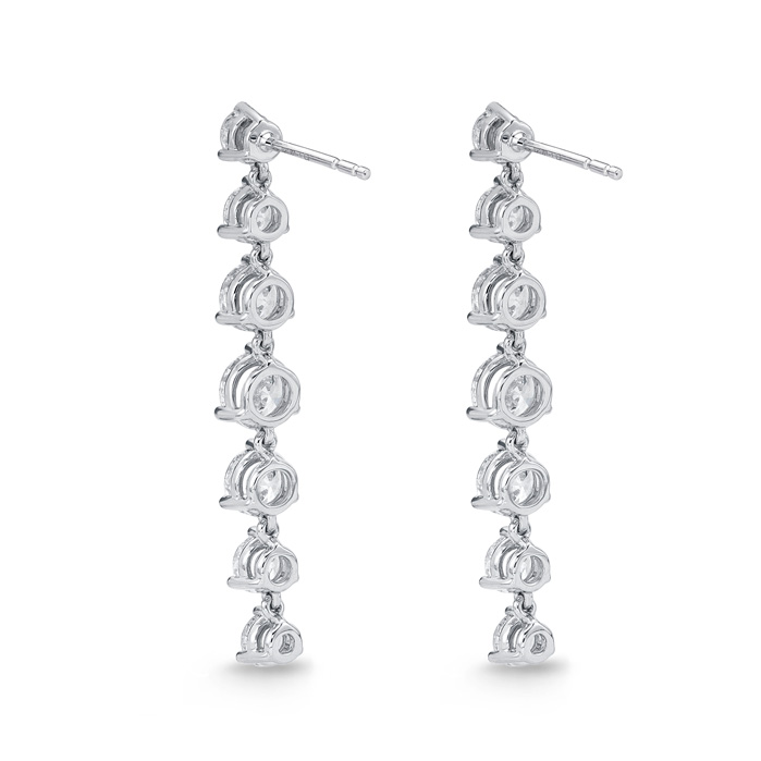 Wisteria Drop Earrings 3.70ctw approx.