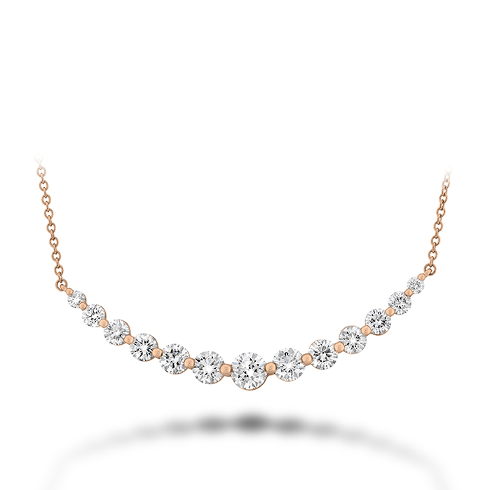 Diamond Smile Necklace 2ctw approx.