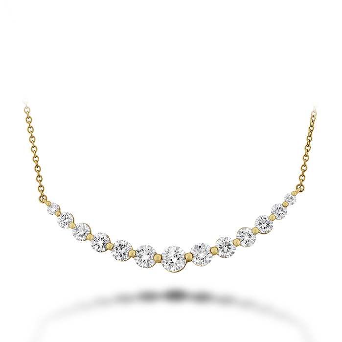Diamond Smile Necklace 2ctw approx.