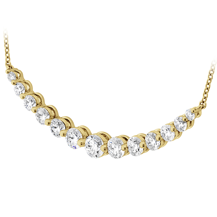 Diamond Smile Necklace 2ctw approx.