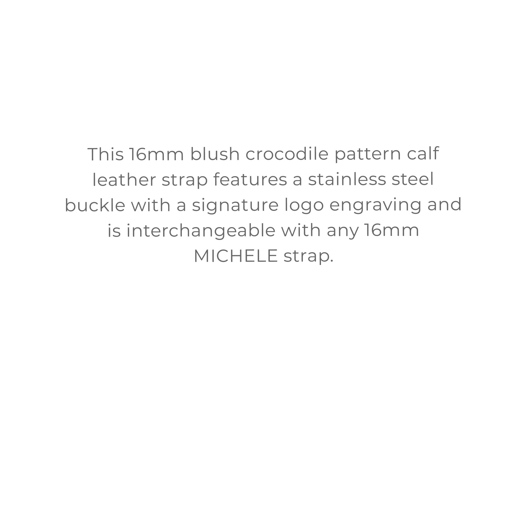 MICHELE STRAPS
