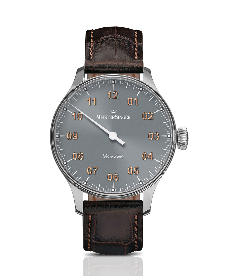 Circularis Hand Wound Grey MeisterSinger Watch