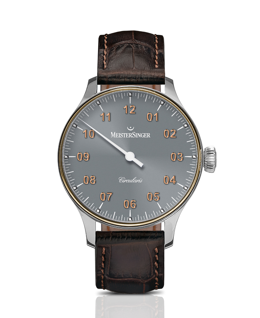 Circularis Hand Wound 18kt Gold Bezel MeisterSinger Watch
