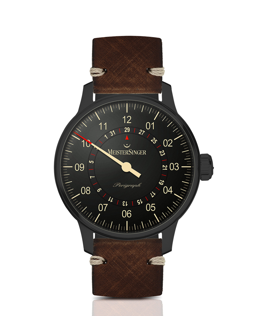Black Line Perigraph MeisterSinger Watch