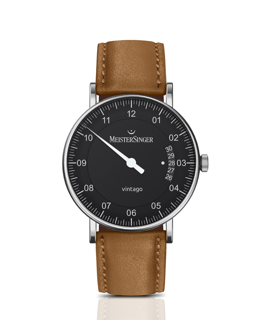 Vintago Black MeisterSinger Watch