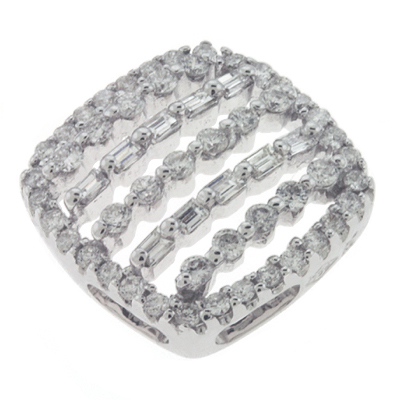 White Gold Diamond Pendant