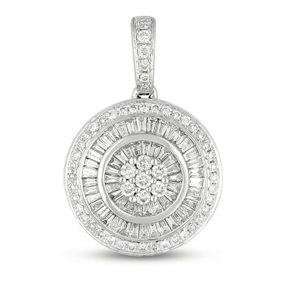 White Gold Diamond Pendant