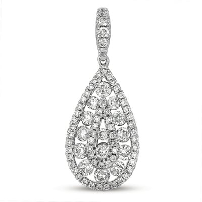 White Gold Diamond Pendant