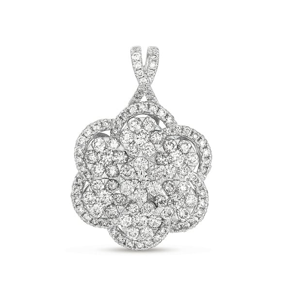 White Gold Diamond Pendant