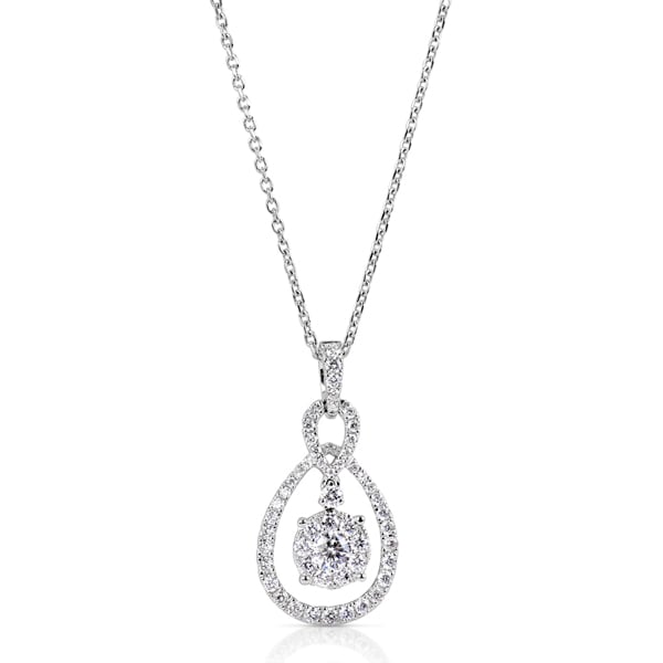 White Gold Diamond Pendant