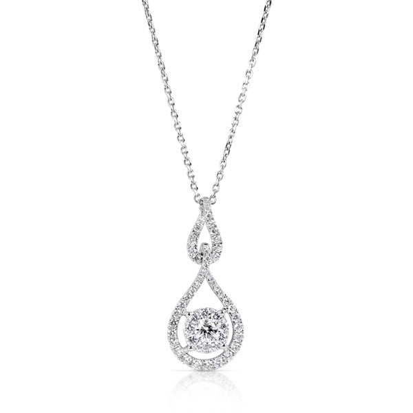 White Gold Diamond Pendant