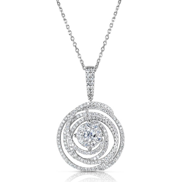 White Gold Diamond Pendant