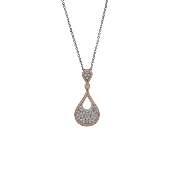 White Gold Diamond Pendant
