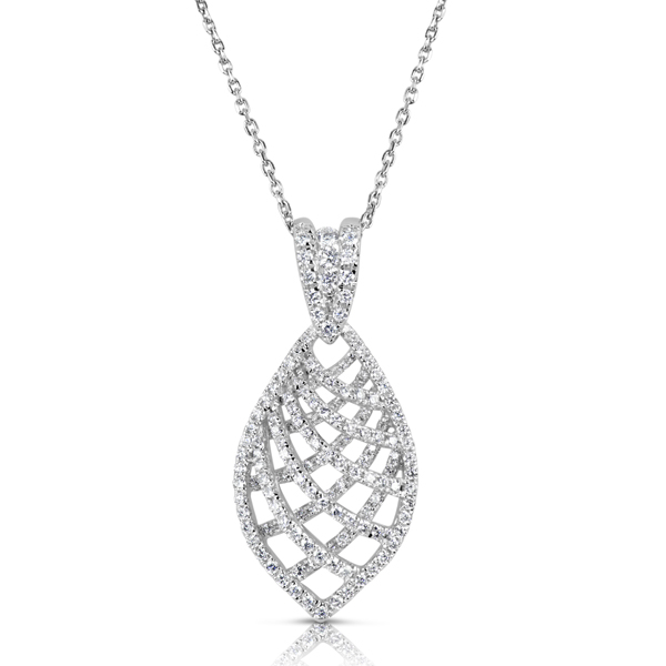 White Gold Diamond Pendant