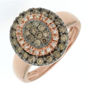 DIAMOND & MOCHA DIAMOND RING
