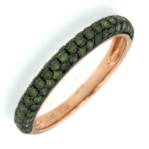 GREEN DIAMOND RINGS