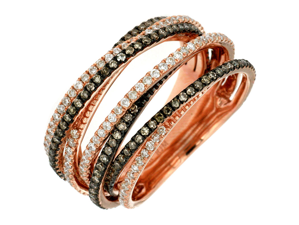 DIAMOND & MOCHA DIAMOND RING