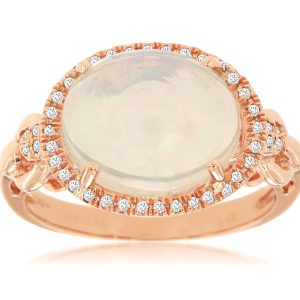 OPAL & DIAMOND RING