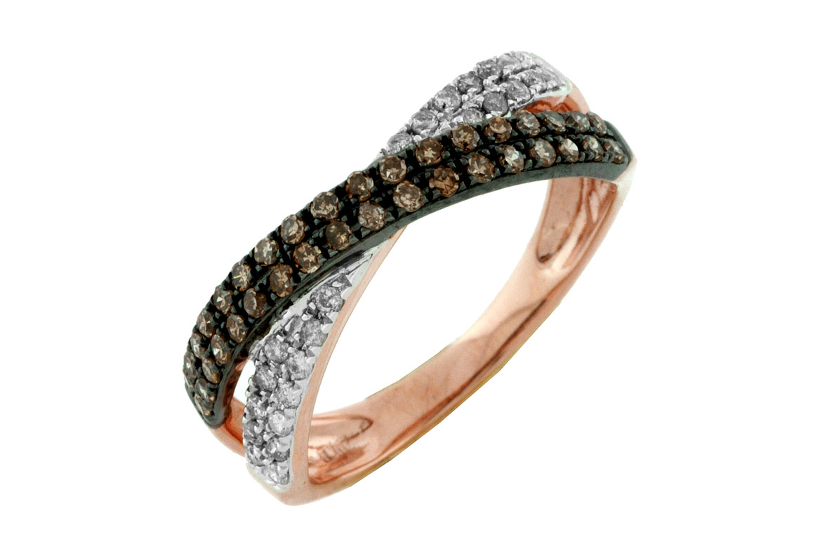 DIAMOND & MOCHA DIAMOND RING