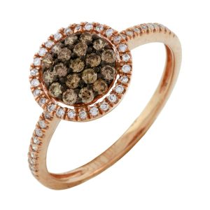 DIAMOND & MOCHA DIAMOND RING