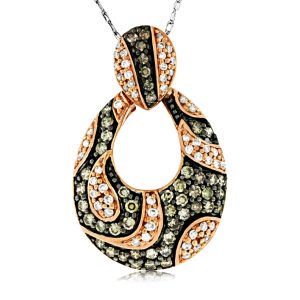 DIAMOND &MOCHA DIAMOND PENDANT