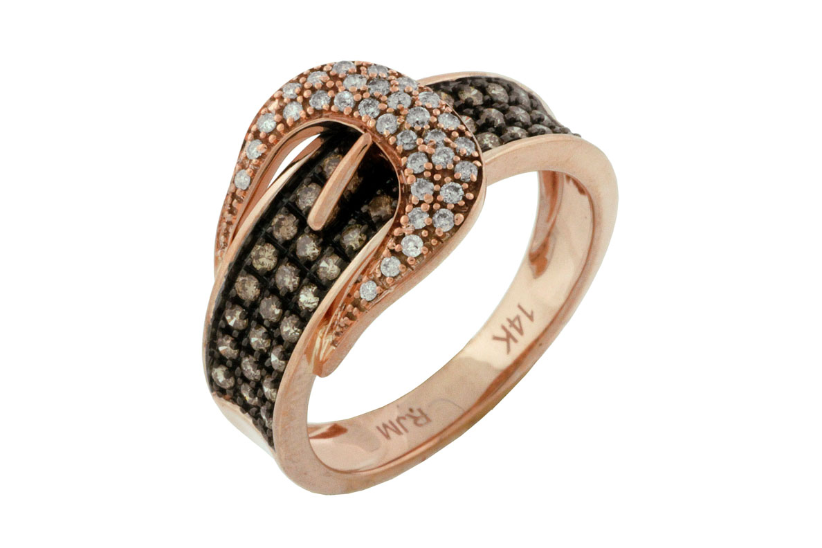 DIAMOND & MOCHA DIAMOND RING
