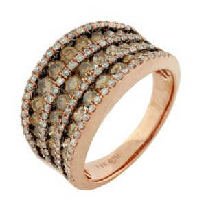 DIAMOND & MOCHA DIAMOND RING