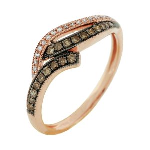 DIAMOND & MOCHA DIAMOND RING