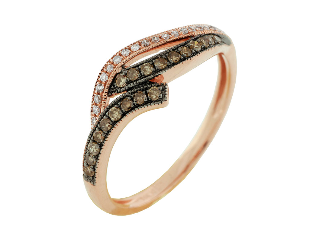 DIAMOND & MOCHA DIAMOND RING