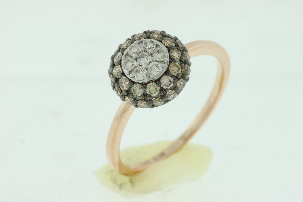 DIAMOND & MOCHA DIAMOND RING