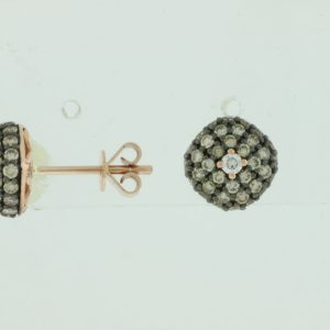 DIAMOND &MOCHA DIAMOND EARRING